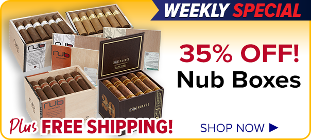 Weekly Special - 35% Off Nub Boxes
