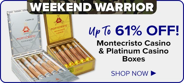 Weekend Warrior - Up to 61% Off Montecristo Casino & Platinum Casino Boxes