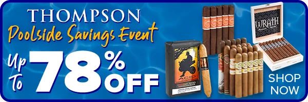 Thompson Poolside Savings Event Homepage Button