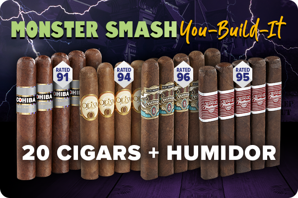 Monster Smash You-Build-It - 20 Cigars + Humidor - Shop Now