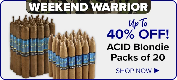 Weekend Warrior - Up to 40% Off ACID Blondie Packs of 20