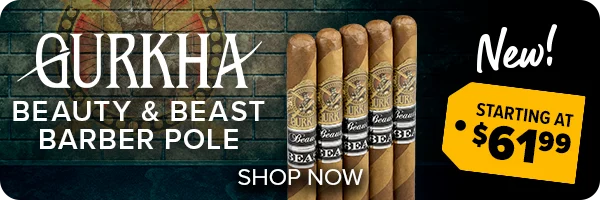 Gurkha Beauty & Beast Barber Pole - New Release - Shop Now