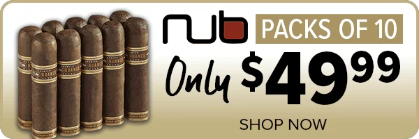 Nub Packs of 10 Sale Homepage Button