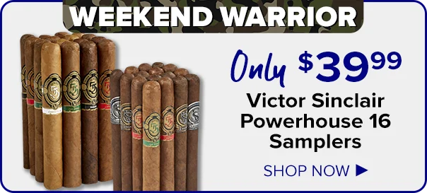 Weekend Warrior - Only $39.99 Victor Sinclair Powerhouse 16 Samplers - Shop Now