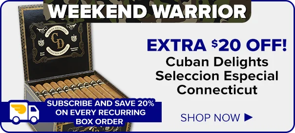 Weekend Warrior - Extra $20 OFF! Cuban Delights Seleccion Especial Connecticut - Shop Now