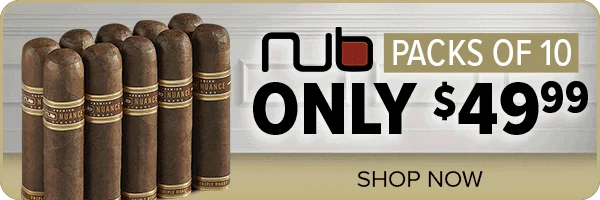 Nub Packs of 10 Only $49.99 - Shop now