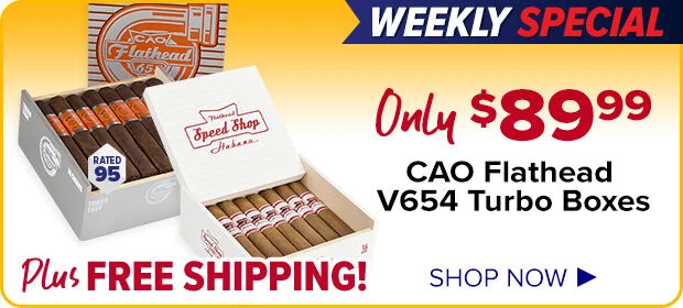 Weekly Special - Only $89.99 CAO Flathead V654 Turbo Boxes - Plus Free Shipping - Shop Now