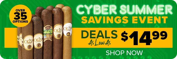 Cyber Summer Savings Event Homepage Button