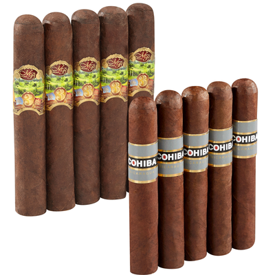 Double Down Medium To Full Nicaraguan Robusto Cohiba vs Oliva