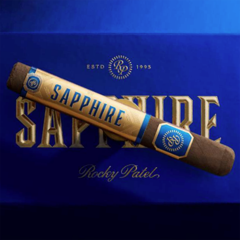tobacco sapphire Boadicea the Victorious Eau de Parfum, 3.4 oz incense and saffron open like a pungent parasol Buy - Rocky Patel Sapphire