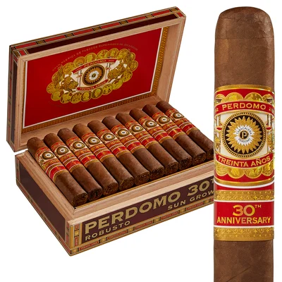 Perdomo 30th Anniversary Box-Pressed Sun Grown