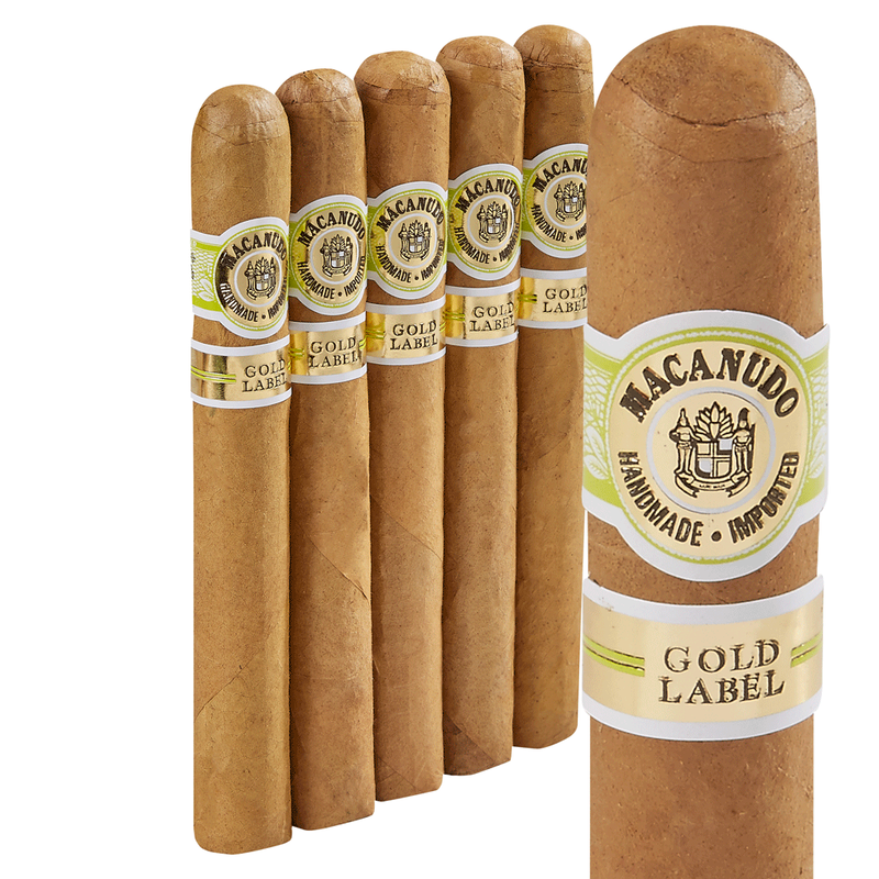 gold mark tobacco Macanudo Gold Label
