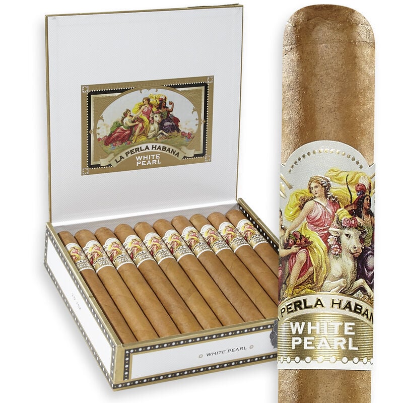 pearl tobacco brand in 1871 La Perla Habana White Pearl