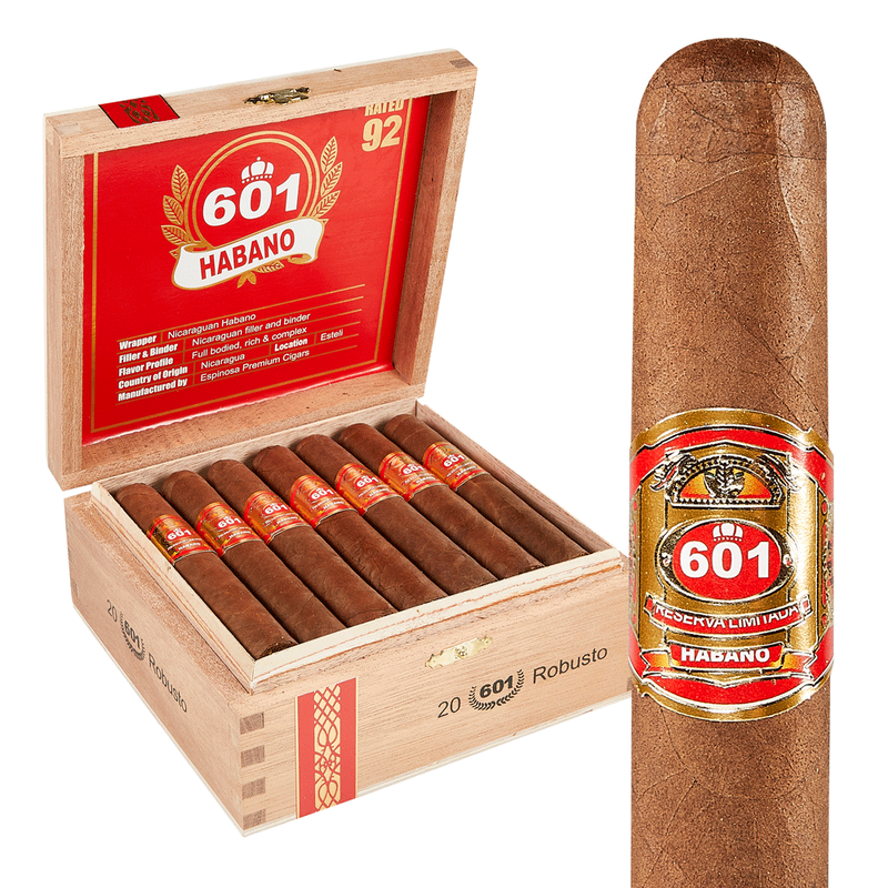 601 tobacco & vape 601 Red Label Habano