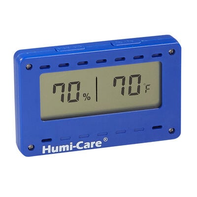 Humi-Care Rectangular Digital Hygrometer