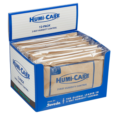 HUMI-CARE by Boveda Humidification Packets 69% 60-Gram Cube of 12