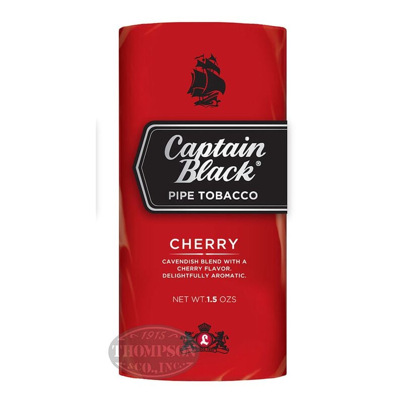 cherry flavored tobacco pouches Captain Black Pipe 5 of 1.5 oz A Clean cherry tobacco pouches bbs Spicy
