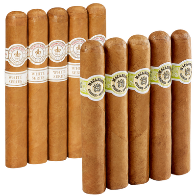 Double Down 90+ Rated Connecticut Montecristo vs Macanudo