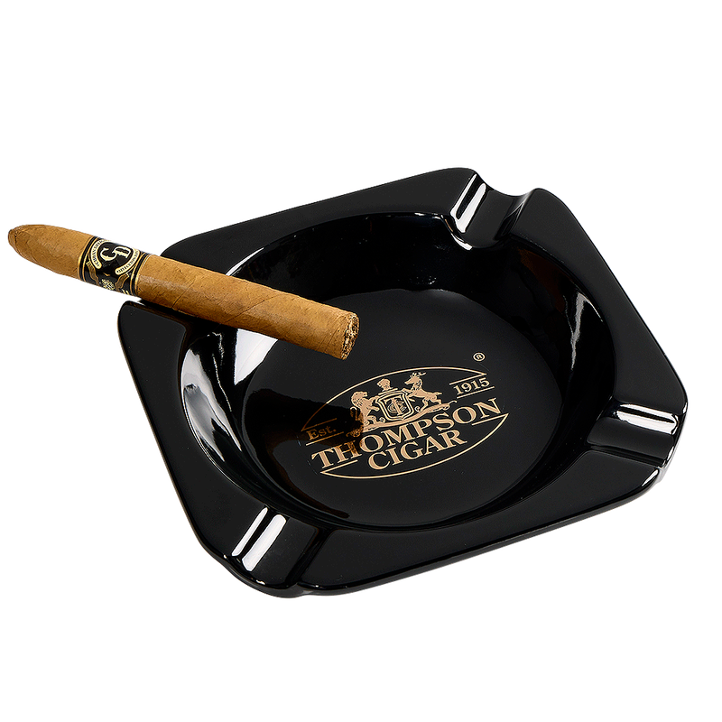 Thompson Cigar 4-Finger Ceramic Ashtray | Thompson Cigar