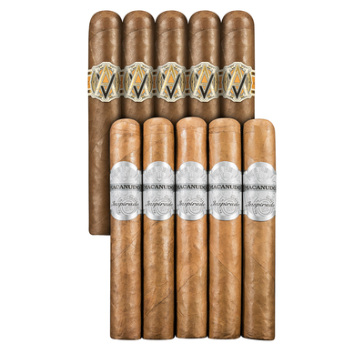 Double Down Connecticut Robusto Macanudo vs Avo