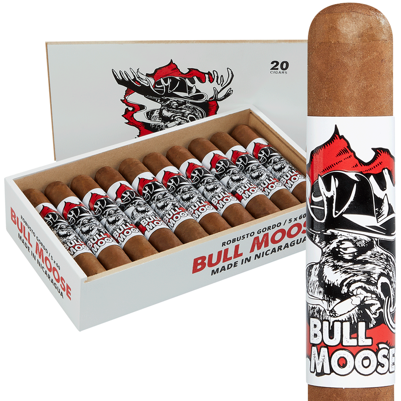 big moose tobacco Chillin Bull Moose Gigante XL Chillin Moose Bull Moose Maduro