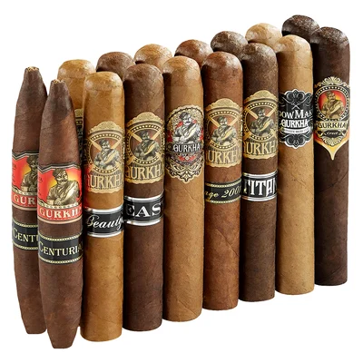 Gurkha XO Big-Ring Sampler V 16 Cigars