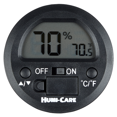 Humi-Care Black Ice Digital Hygrometer