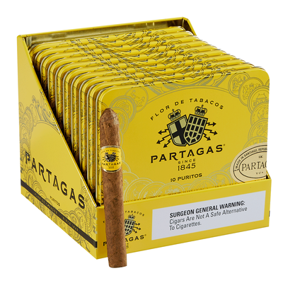 Partagas Puritos Cameroon Tins 80 pack - Miniaturas