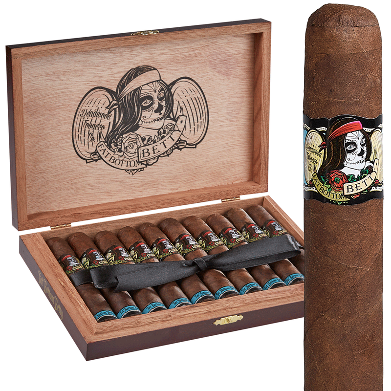 ダビドフ葉巻箱、ROBUSTO GORDO 10本用 Deadwood Fat Bottom Betty Maduro Robusto Gordo Box of 10