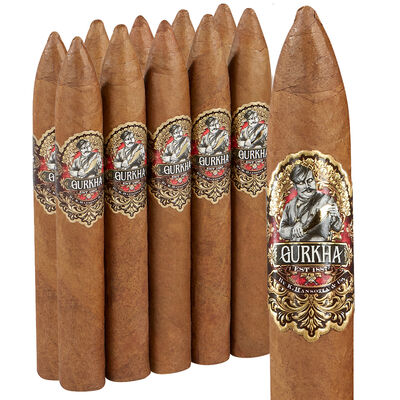 Gurkha 125th Anniversary Torpedo 10-Pack