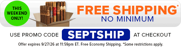 Free Shipping - no minimum, this weekend only. Use promo code SEPTSHIP at checkout. Expires 9/27/26. Free Economy Shipping *Some restrictions apply. 