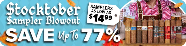 Claim Now! Stocktober Sampler Blowout - Samplers as low as $14.99 - Save up to 77%