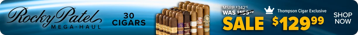 Claim Now Rocky Patel Mega-Haul 30 Cigars - MSRP $342.15 Was $159.99 Sale $129.99 - Thompson Cigar Exclusive - Shop Now