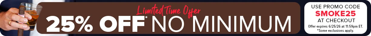 Act Now! 25% Off No Minimum