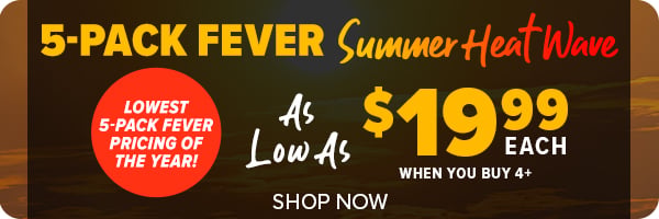Shop Now! 5-Pack Fever Sitewide Banner