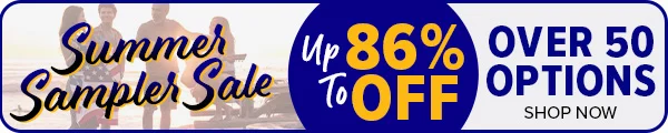 Shop Now! Summer Sampler Sale