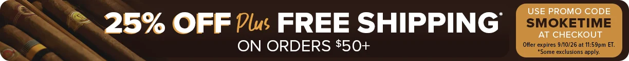 Act Now! 25% OFF Orders $50+ plus free shipping sitewide banner