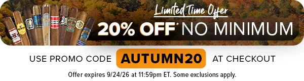 Act Now! Limited Time Offer 20% OFF No Minimum - Use Promo Code Autumn20 at Checkout - Offer Expires 9/24/26 at 11:59pm ET. Some exclusions apply.