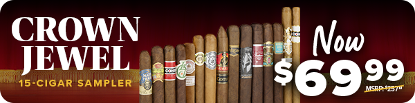 Claim Now! Crown Jewel Sampler Sitewide Banner