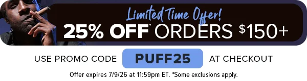 Act Now! 25% Off $150+, 20% Off $100+, 15% off $75+ Coupon Sitewide Banner