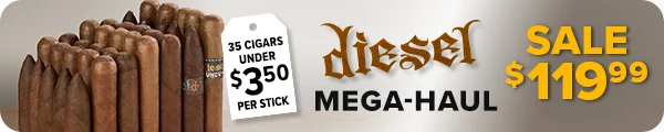 Claim Now! Diesel Mega-Haul Sampler Sitewide Banner
