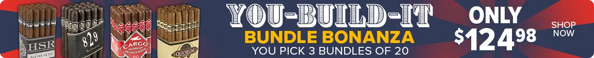 You-Build-It Bundle Bonanaza Sitewide Banner