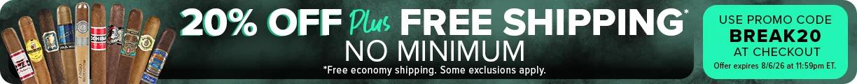 Act Now! 20% Off No Minimum Coupon Sitewide Banner
