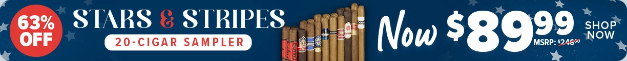Stars and Stripes Sampler Banner