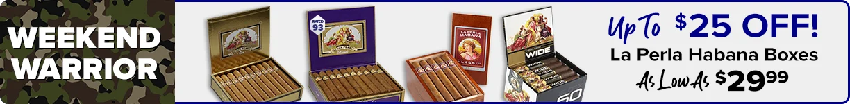 Weekend Warrior - Up to $25 Off La Perla Habana Boxes - As Low As $29.99