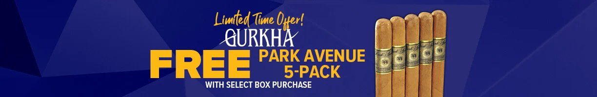 Free Gurkha Park Avenue With Box Purchase